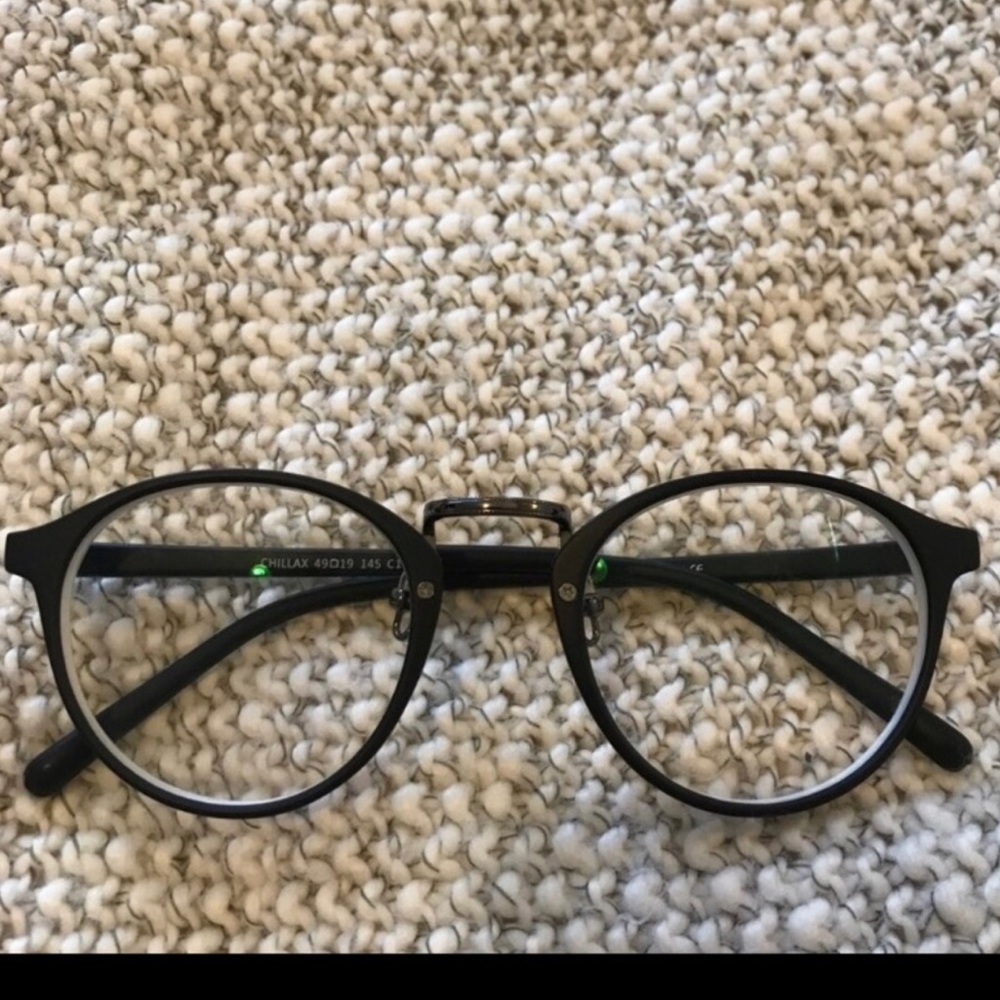 black round prescription glasses